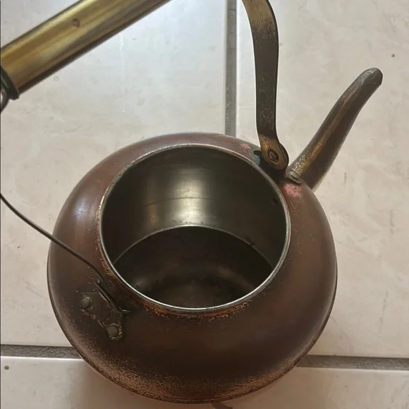 Others Follow Copper and Brass Tea Kettle - Picture 9 of 11